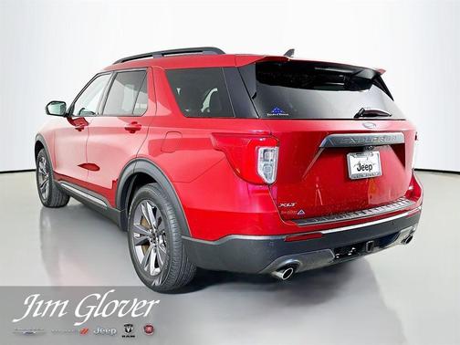Red Metallic 2023 Ford Explorer XLT