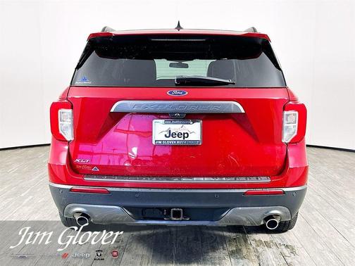Red Metallic 2023 Ford Explorer XLT