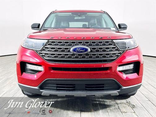 Red Metallic 2023 Ford Explorer XLT