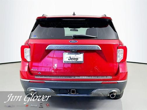 Red Metallic 2023 Ford Explorer XLT