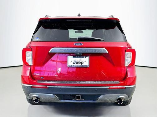 Red Metallic 2023 Ford Explorer XLT