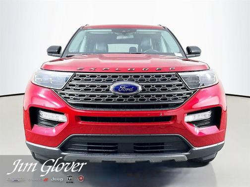 Red Metallic 2023 Ford Explorer XLT