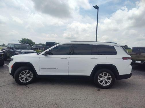 Bright White Clearcoat 2021 Jeep Grand Cherokee L Limited