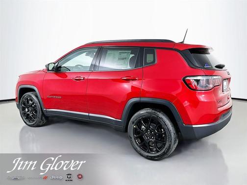 Red 2026 Jeep Compass Latitude