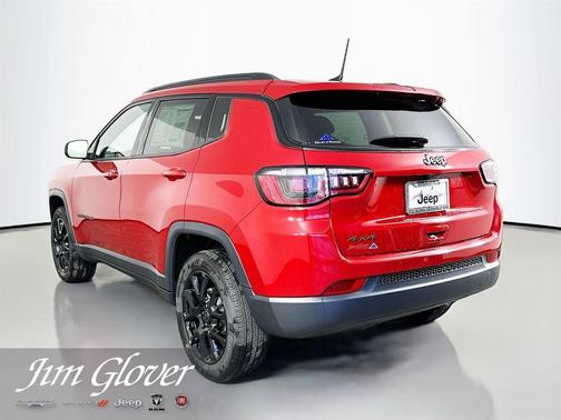Red 2026 Jeep Compass Latitude