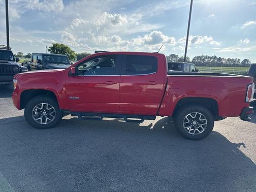 Cardinal Red 2016 GMC Canyon SLE
