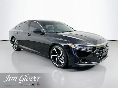 Black 2022 Honda Accord Sport 1.5T
