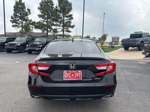Black 2022 Honda Accord Sport 1.5T