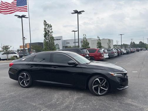 Black 2022 Honda Accord Sport 1.5T