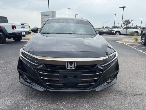 Black 2022 Honda Accord Sport 1.5T