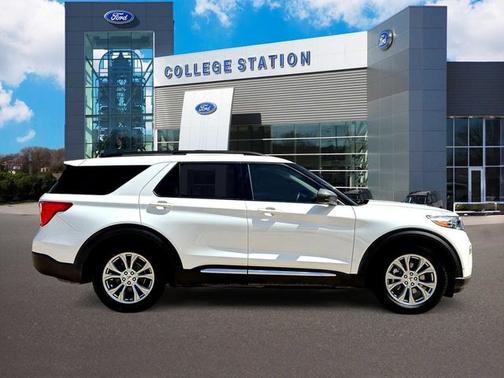 STAR WHITE MET TRI-COAT 2020 Ford Explorer XLT