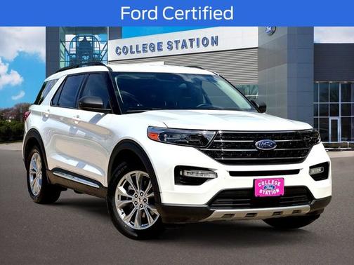 STAR WHITE MET TRI-COAT 2020 Ford Explorer XLT
