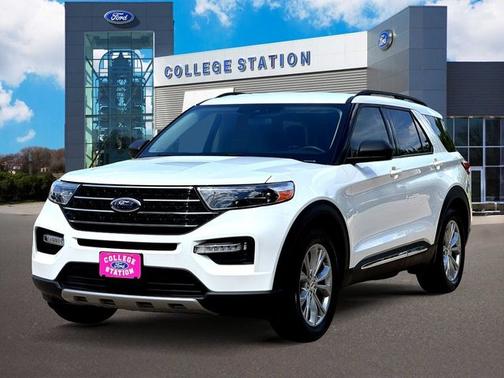 STAR WHITE MET TRI-COAT 2020 Ford Explorer XLT