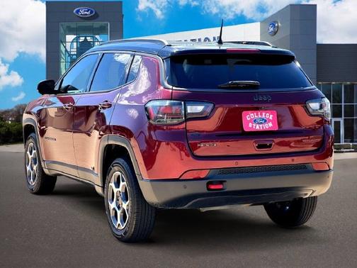 Velvet Red Pearlcoat 2022 Jeep Compass TRAILHAWK