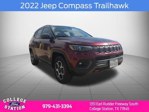 Velvet Red Pearlcoat 2022 Jeep Compass TRAILHAWK