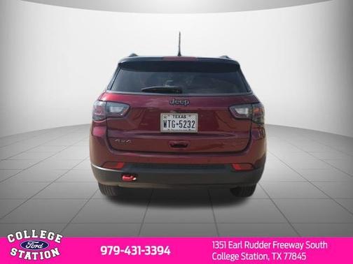 Velvet Red Pearlcoat 2022 Jeep Compass TRAILHAWK