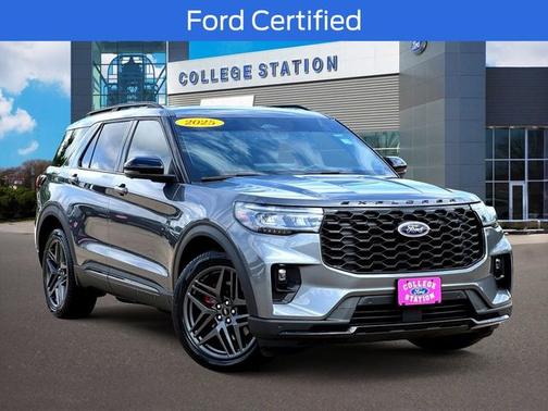 CARBONIZED GRAY METALLIC 2025 Ford Explorer ST