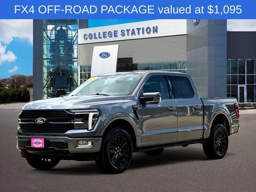CARBONIZED GRAY METALLIC 2024 Ford F-150 PLATINUM
