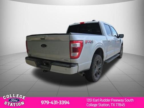 SPACE WHITE 2021 Ford F-150 LARIAT