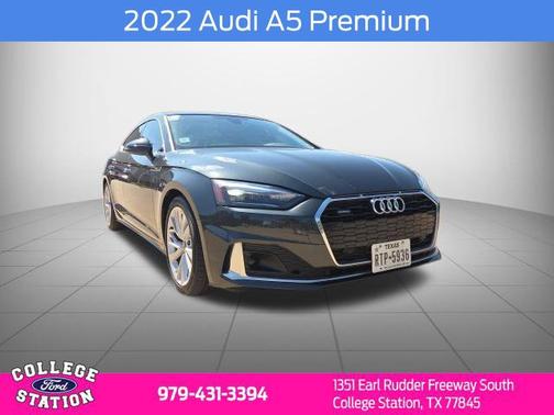 Manhattan Gray Metallic 2022 Audi A5 40 PREMIUM