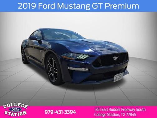 KONA BLUE METALLIC 2019 Ford Mustang GT PREMIUM