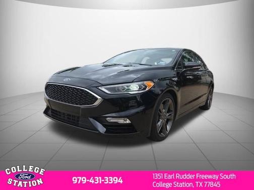 SHADOW BLACK 2017 Ford Fusion SPORT