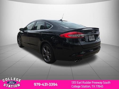 SHADOW BLACK 2017 Ford Fusion SPORT