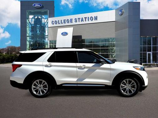 STAR WHITE MET TRI-COAT 2020 Ford Explorer XLT