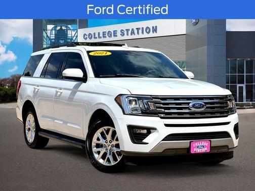 OXFORD WHITE 2021 Ford Expedition XLT