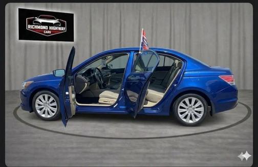 Belize Blue Pearl 2010 Honda Accord EX-L