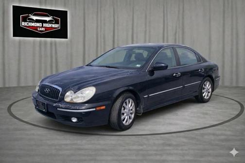 Ebony Black 2005 Hyundai SONATA LX