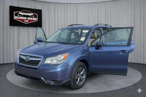 Quartz Blue Pearl 2015 Subaru Forester 2.5i Premium