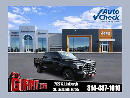 Midnight Black Metallic 2023 Toyota Tundra Platinum