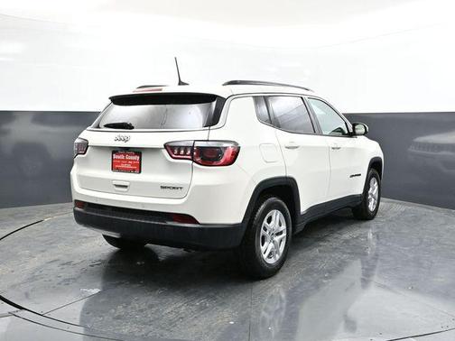 White Clearcoat 2020 Jeep Compass Sport