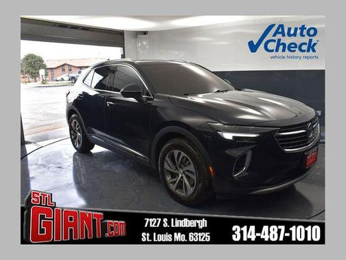 Ebony Twilight Metallic 2021 Buick Envision FWD Essence