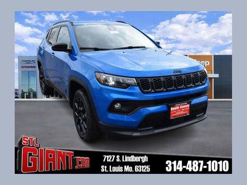 Hydro Blue Pearlcoat 2026 Jeep Compass Latitude
