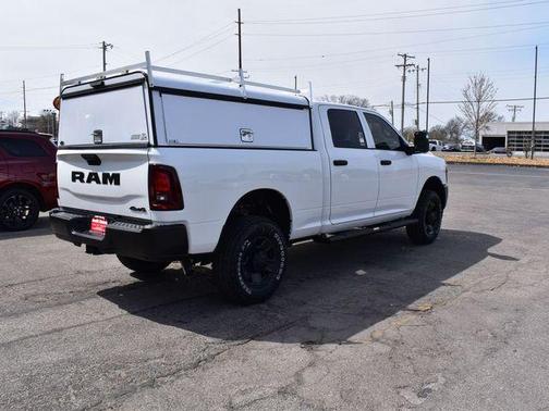 Bright White Clearcoat 2026 RAM 2500 Tradesman Crew Cab 4x4 6'4' Box