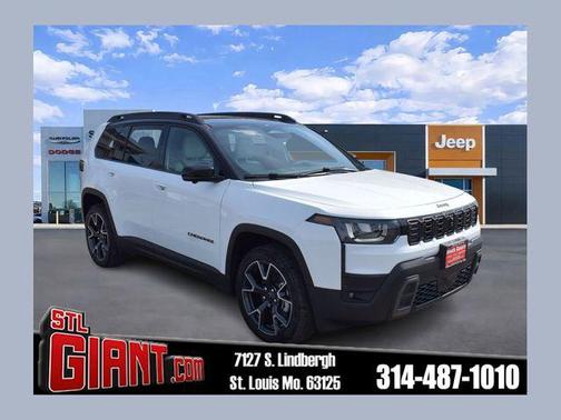 Bright White Clearcoat 2026 Jeep Cherokee Overland