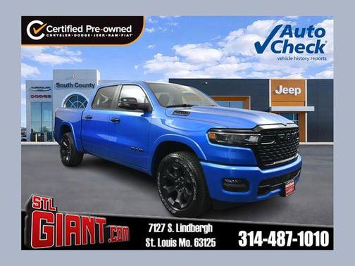 Hydro Blue Pearlcoat 2025 RAM 1500 Big Horn/Lone Star