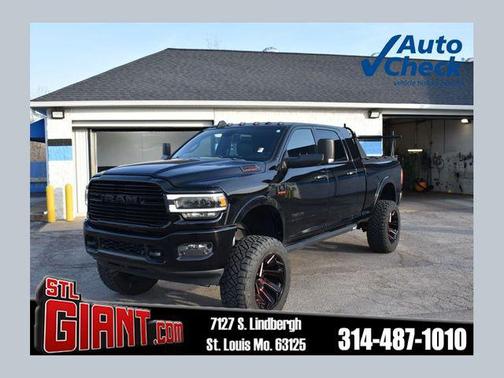 Diamond Black Crystal Pearlcoat 2019 RAM 2500 Laramie Mega Cab 4x4 6'4' Box