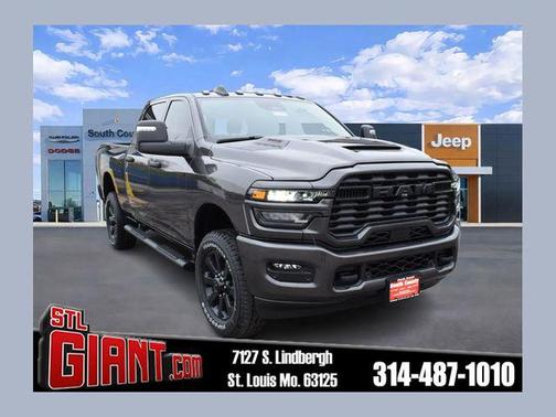 Granite Crystal Metallic Clearcoat 2026 RAM 2500 Black Express Crew Cab 4x4 6'4' Box