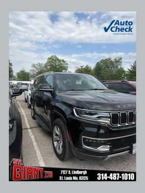 Diamond Black Crystal Pearlcoat 2022 Jeep Wagoneer Series II 4x4