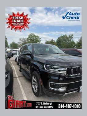 Diamond Black Crystal Pearlcoat 2022 Jeep Wagoneer Series II 4x4