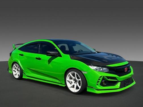 Green 2017 Honda Civic EX-L