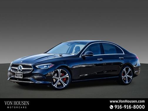 Black 2022 Mercedes-Benz C-Class C 300