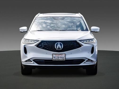 Platinum White Pearl 2023 Acura MDX Advance
