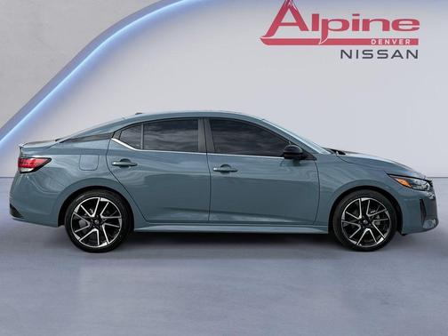 Atlantic Gray Metallic 2024 Nissan Sentra SR