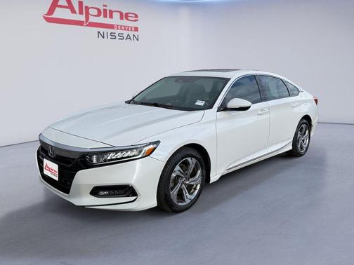 Platinum White Pearl 2018 Honda Accord EX-L