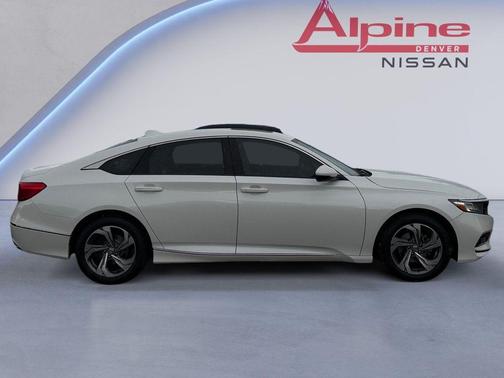 Platinum White Pearl 2018 Honda Accord EX-L