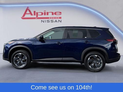 Deep Ocean Blue 2025 Nissan Rogue SV